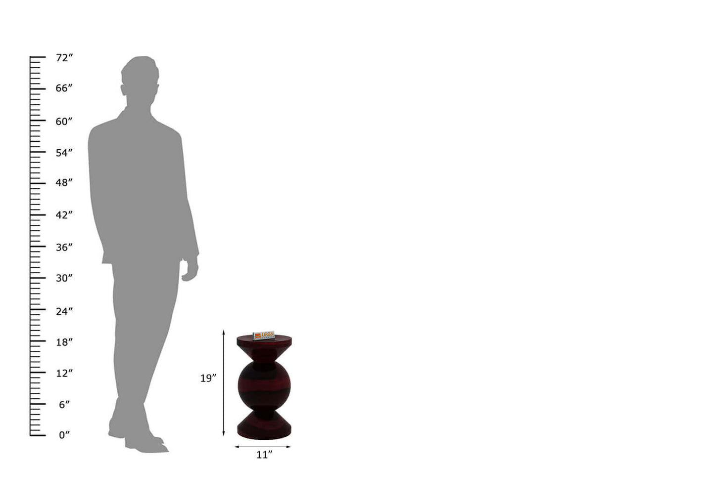 Spheros-Round-End-Side-Table-Walnut_4