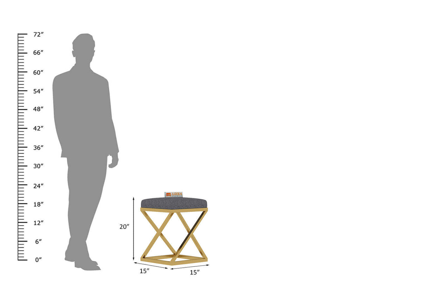 Sreha Stool - Urbnfurnish