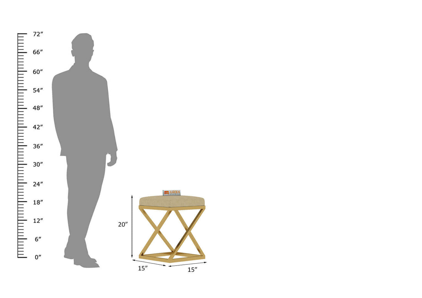 Sreha Stool - Urbnfurnish