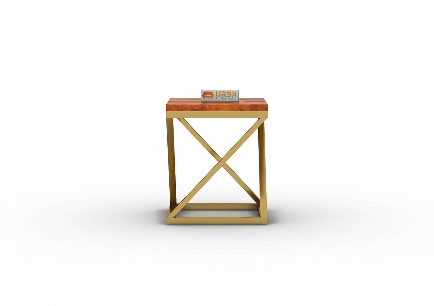 Sreha Wooden Top Stool - Urbnfurnish