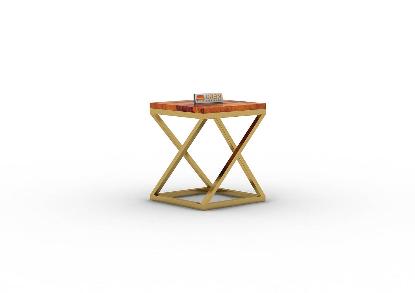 Sreha Wooden Top Stool - Urbnfurnish