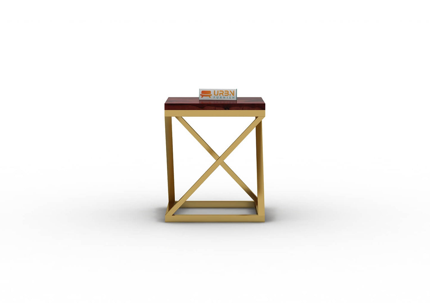 Sreha Wooden Top Stool - Urbnfurnish