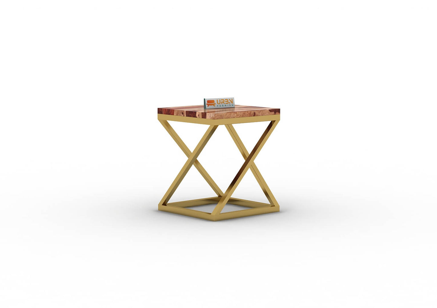 Sreha Wooden Top Stool - Urbnfurnish
