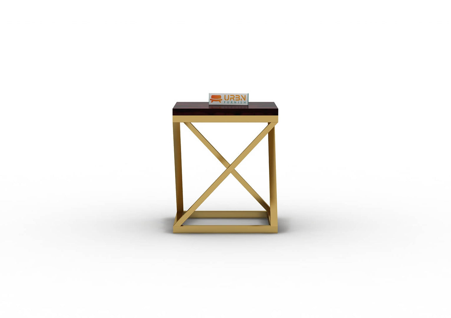 Sreha Wooden Top Stool - Urbnfurnish