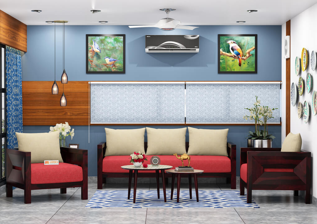 Stamford-Wooden-3-1-1-Sofa-Set-Walnut-Red_1