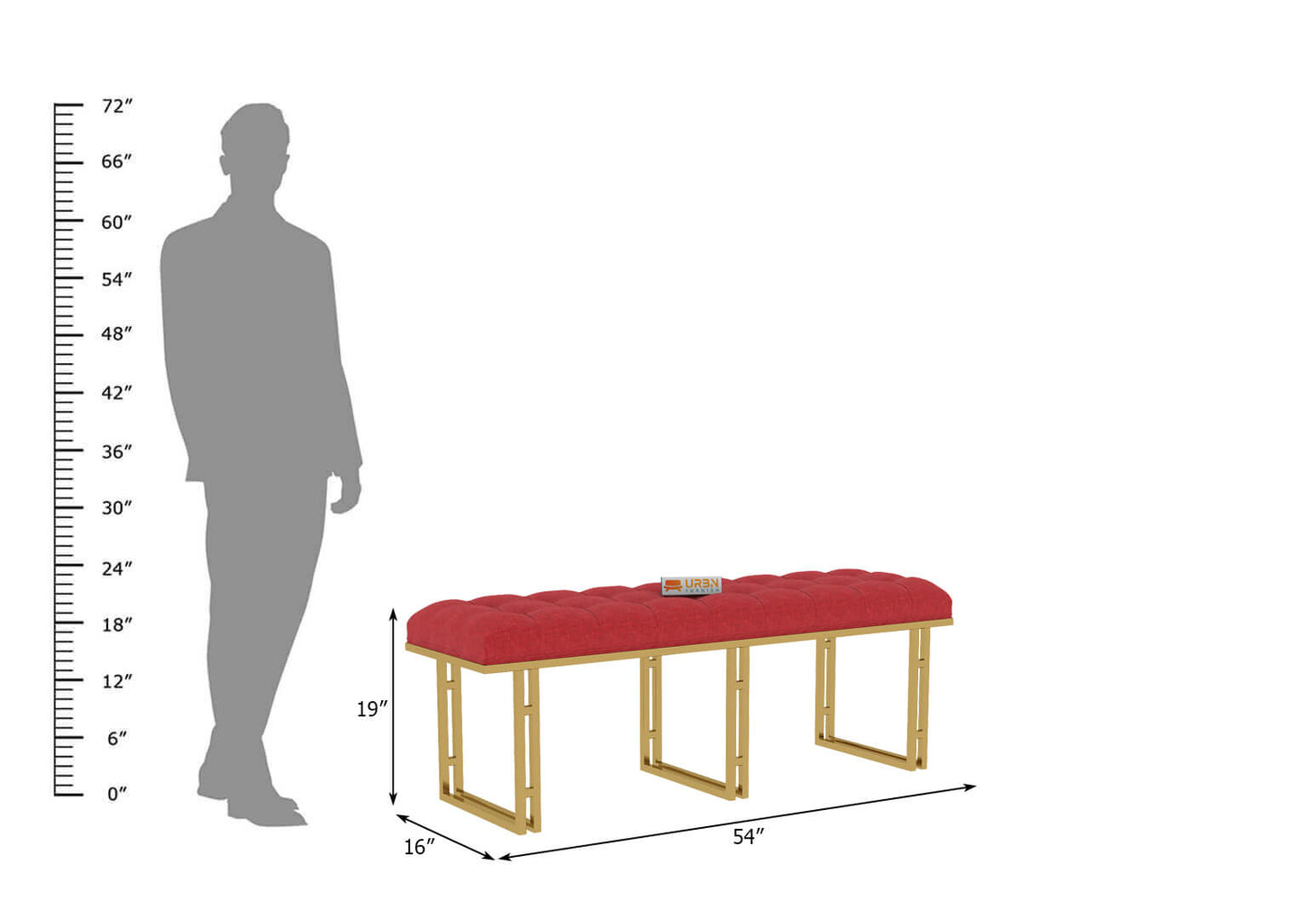 Swirl Bench - Urbnfurnish