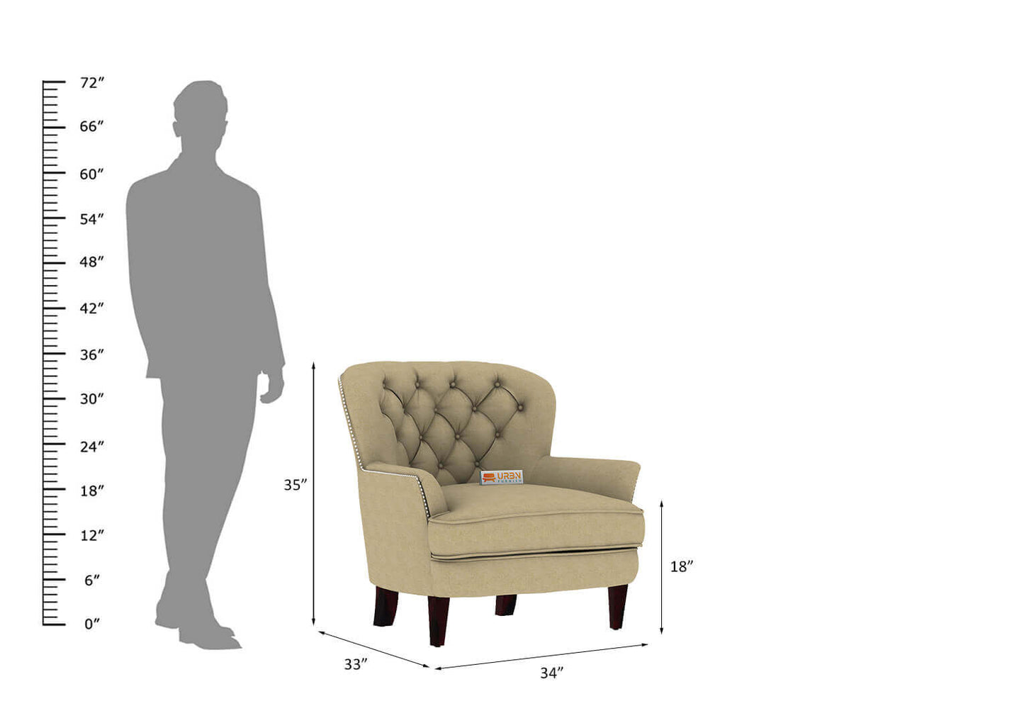 Syial Lounge Chair - Urbnfurnish