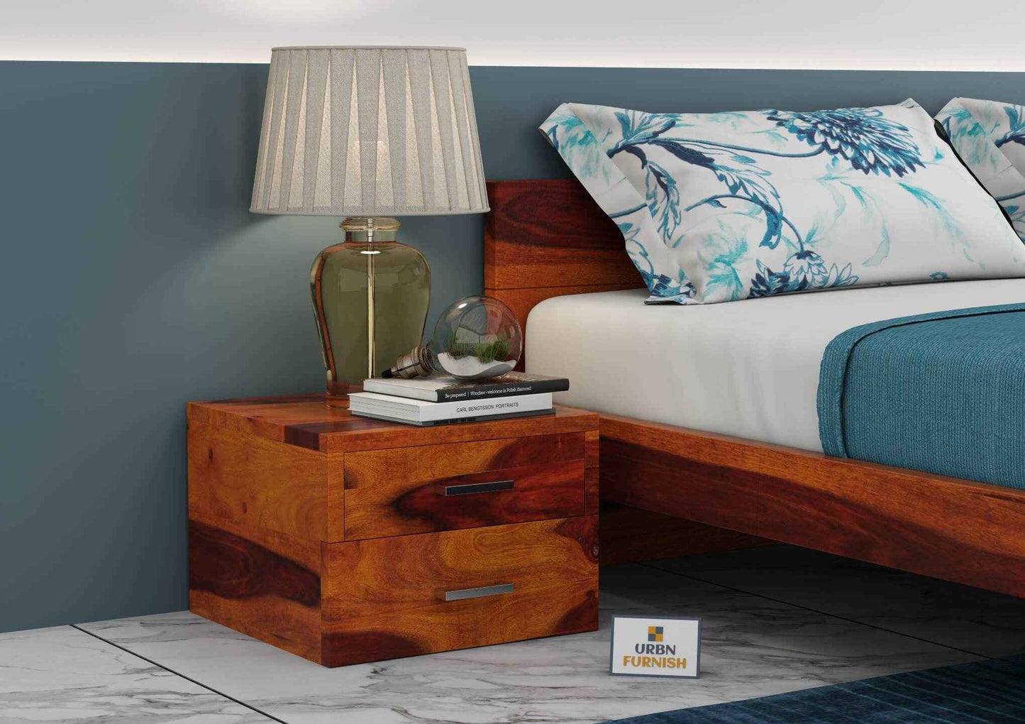 SEO Optimized Title: Modern Dadivoso Bedside Table for Bedroom Decor with Storage Solutions - Urbnfurnish