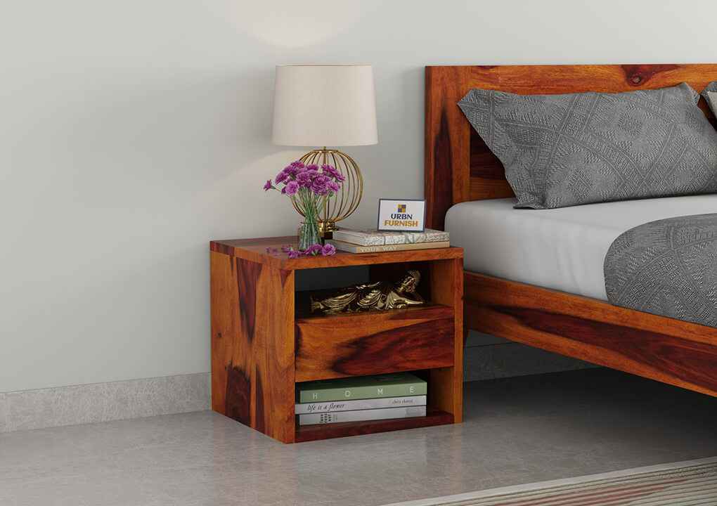 Orate Modern Bedside Table - Stylish Nightstand for Bedroom Storage - Urbnfurnish