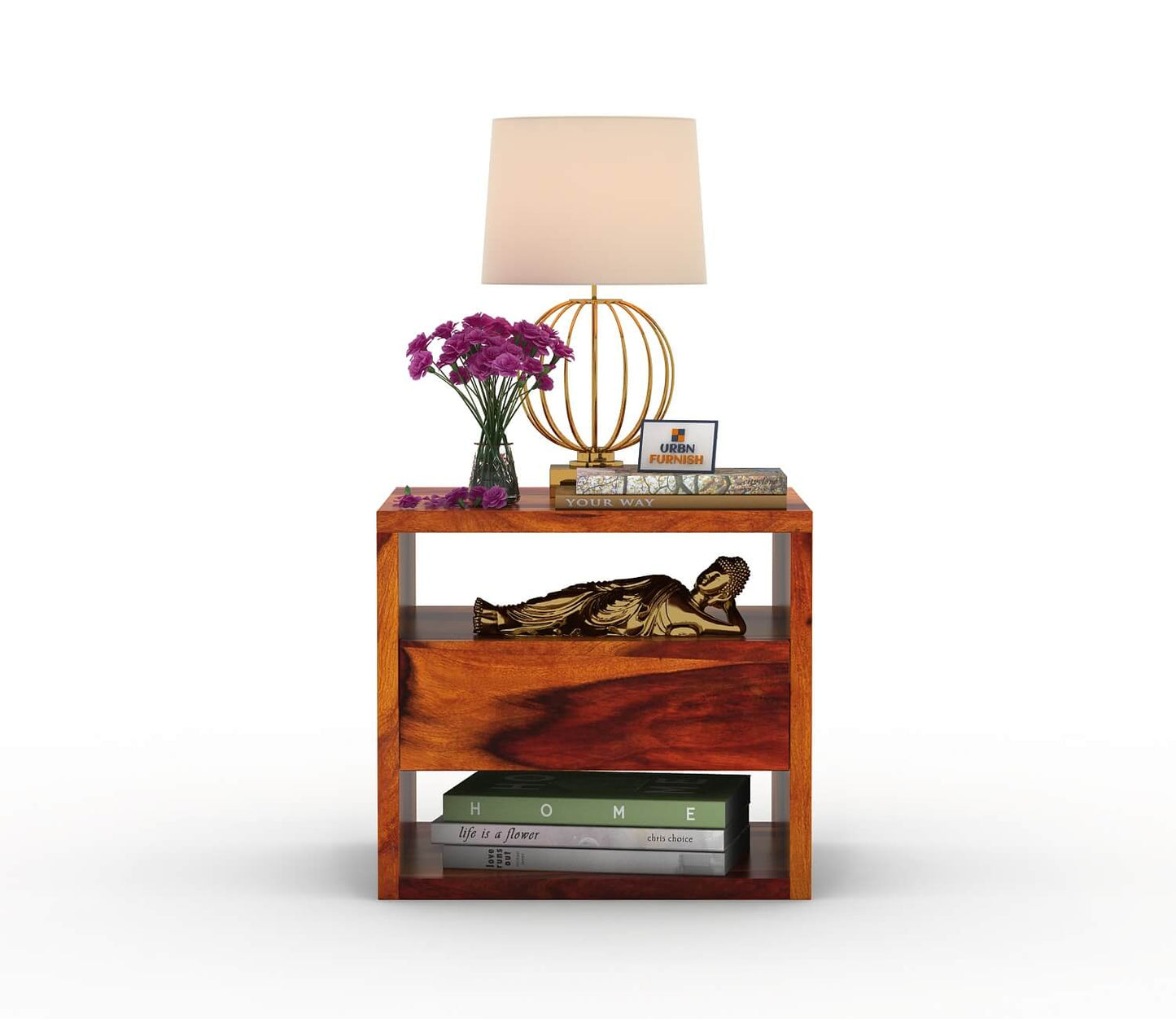 Orate Modern Bedside Table - Stylish Nightstand for Bedroom Storage - Urbnfurnish