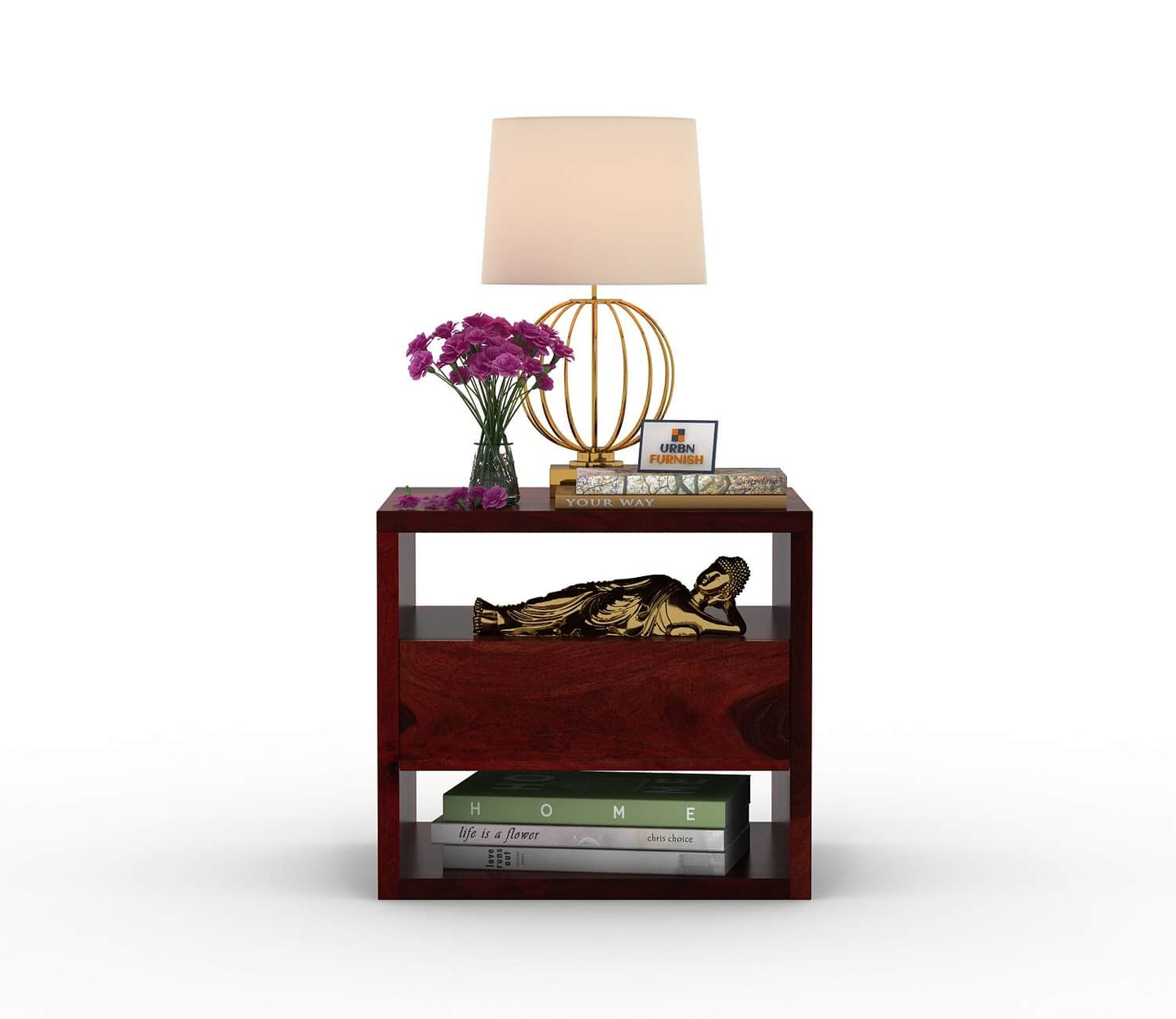 Orate Modern Bedside Table - Stylish Nightstand for Bedroom Storage - Urbnfurnish