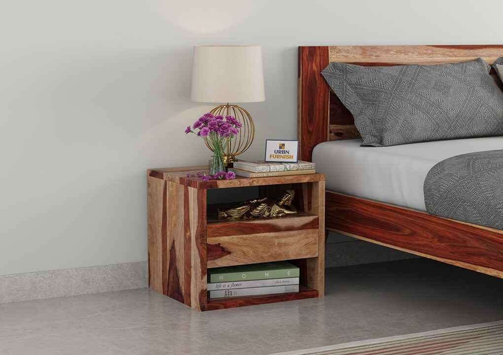 Orate Modern Bedside Table - Stylish Nightstand for Bedroom Storage - Urbnfurnish