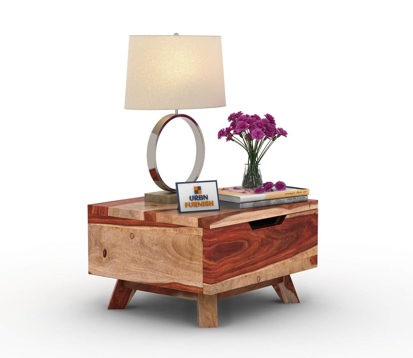Ataraxia Bedside Table for Modern Bedrooms - Stylish and Functional Design - Urbnfurnish