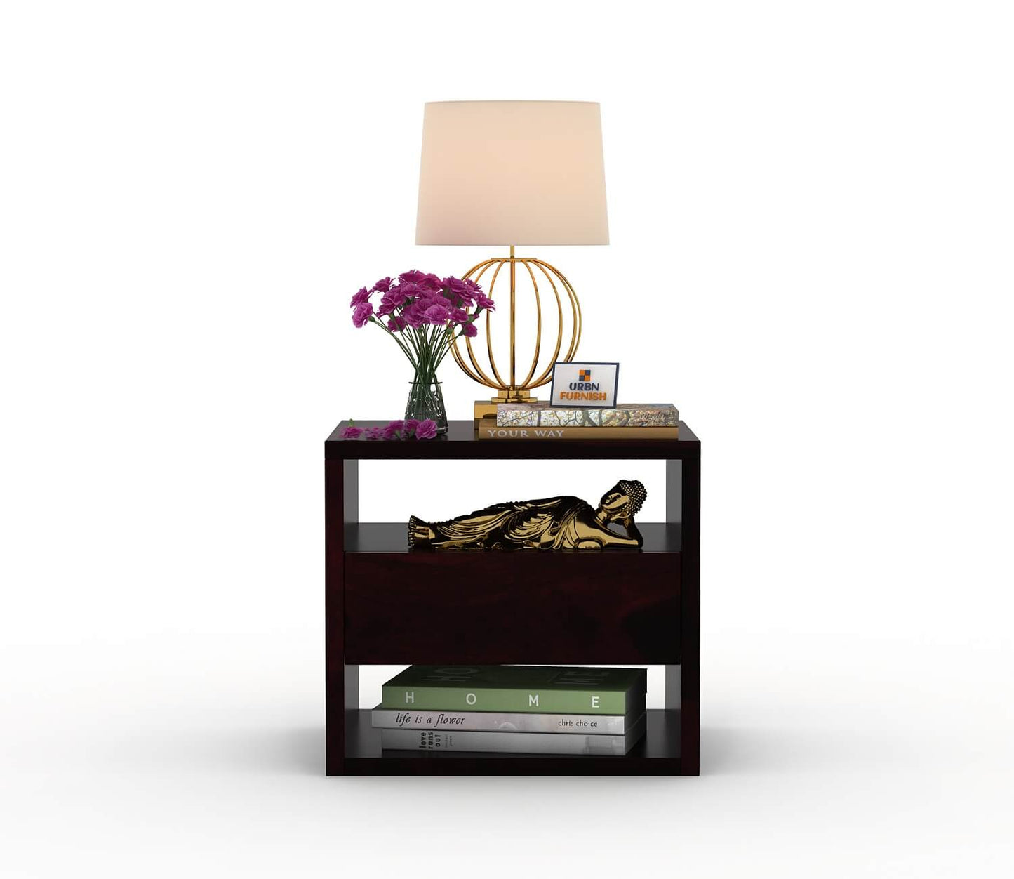Orate Modern Bedside Table - Stylish Nightstand for Bedroom Storage - Urbnfurnish