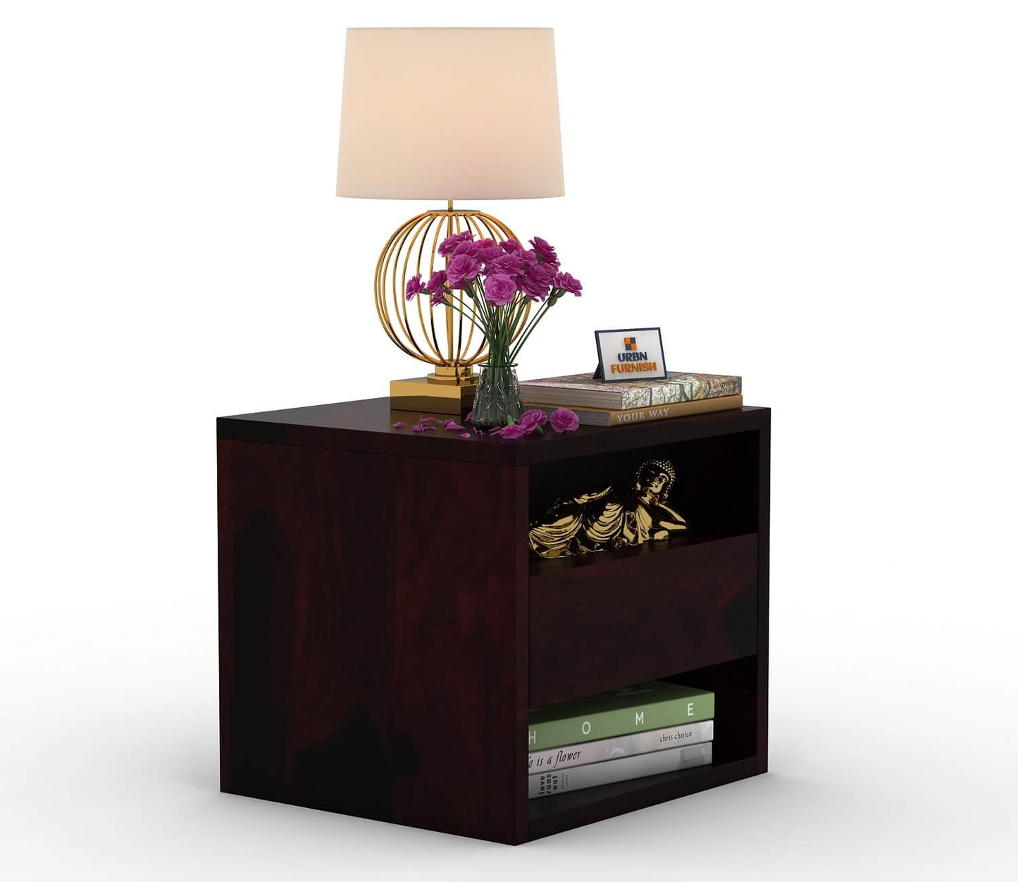 Orate Modern Bedside Table - Stylish Nightstand for Bedroom Storage - Urbnfurnish