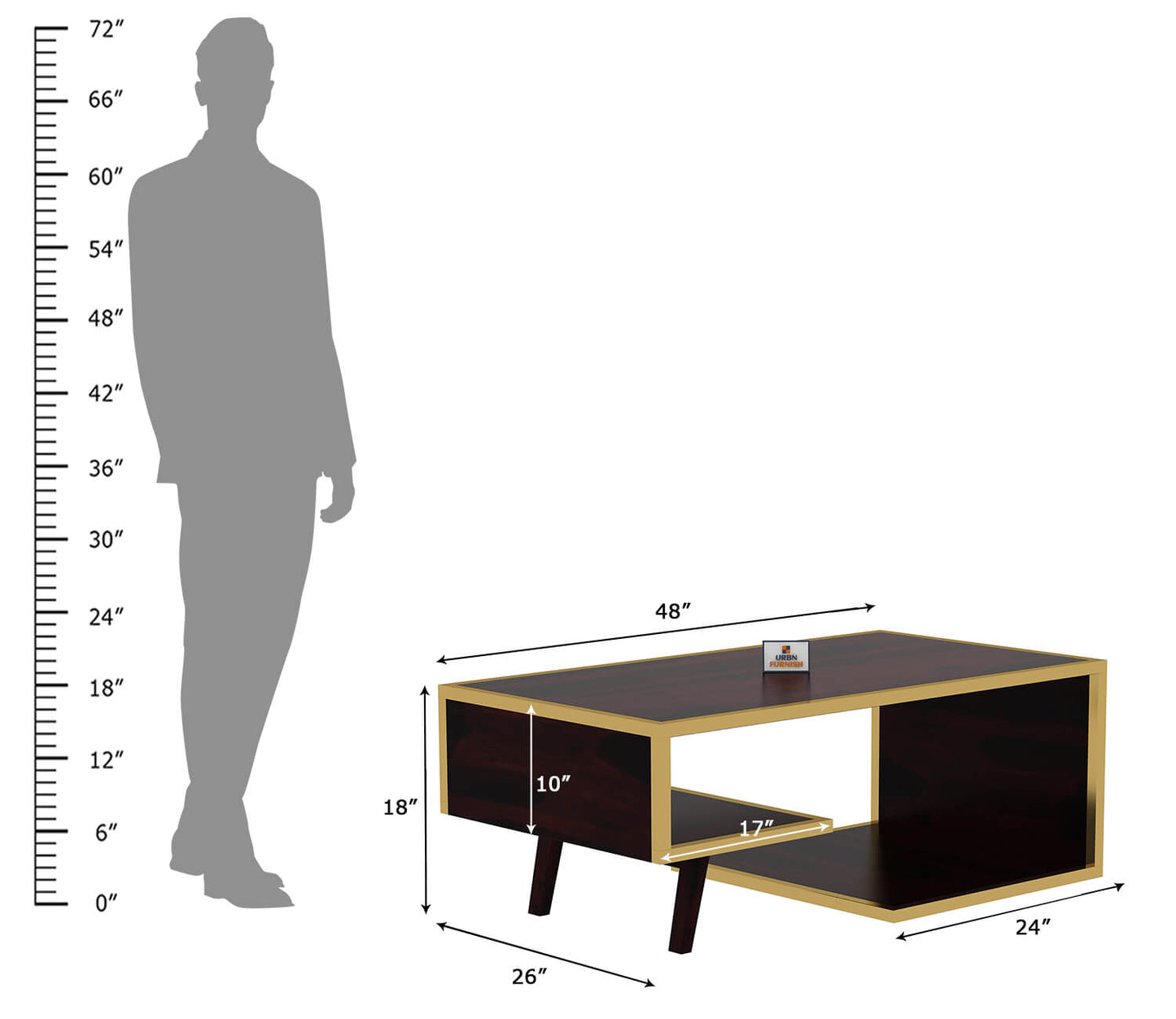 Insisive Coffee Table - Urbnfurnish