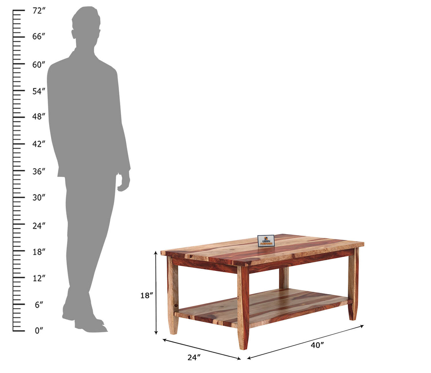Lovat Coffee Table - Urbnfurnish