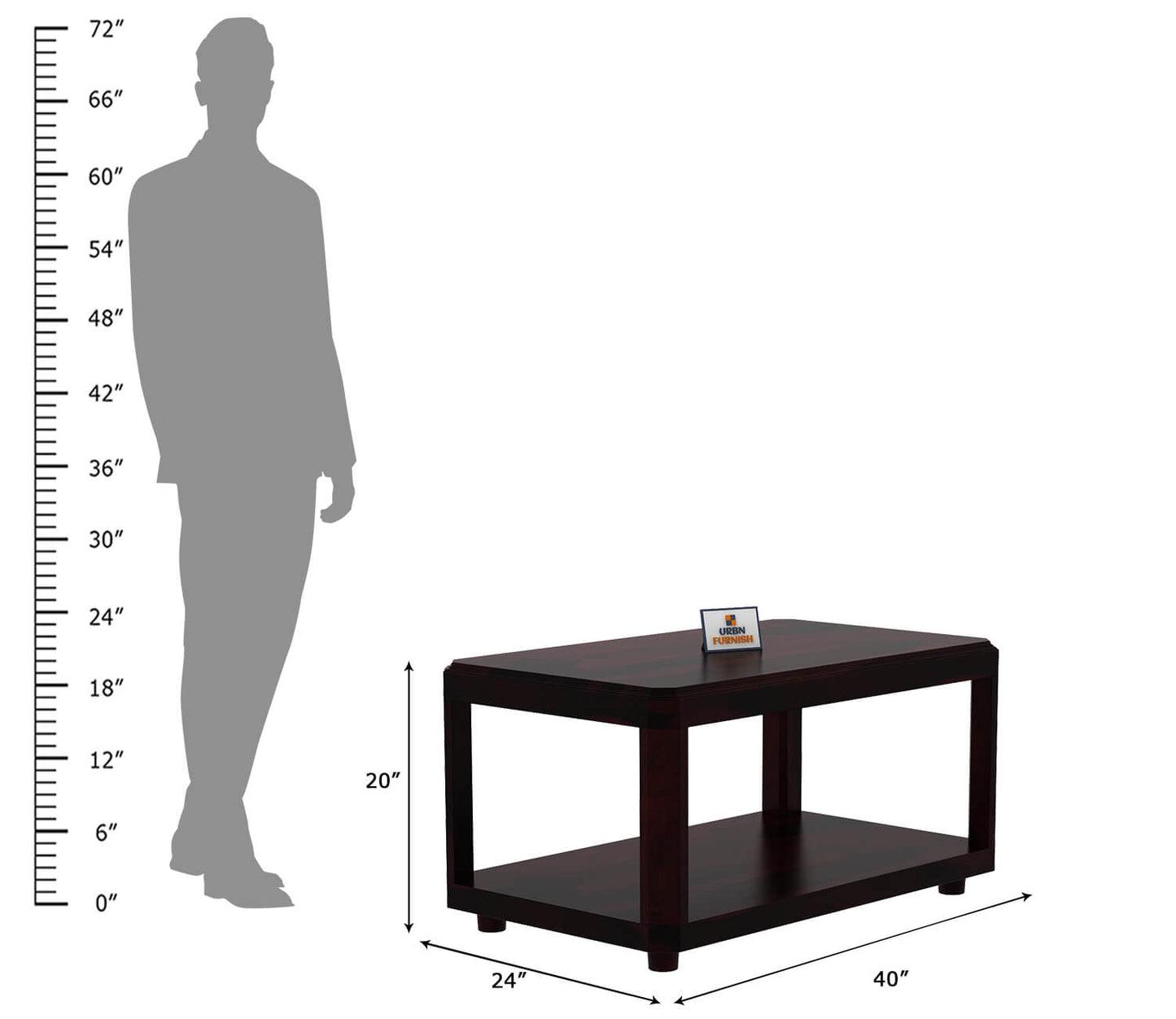 Enervate Coffee Table - Urbnfurnish