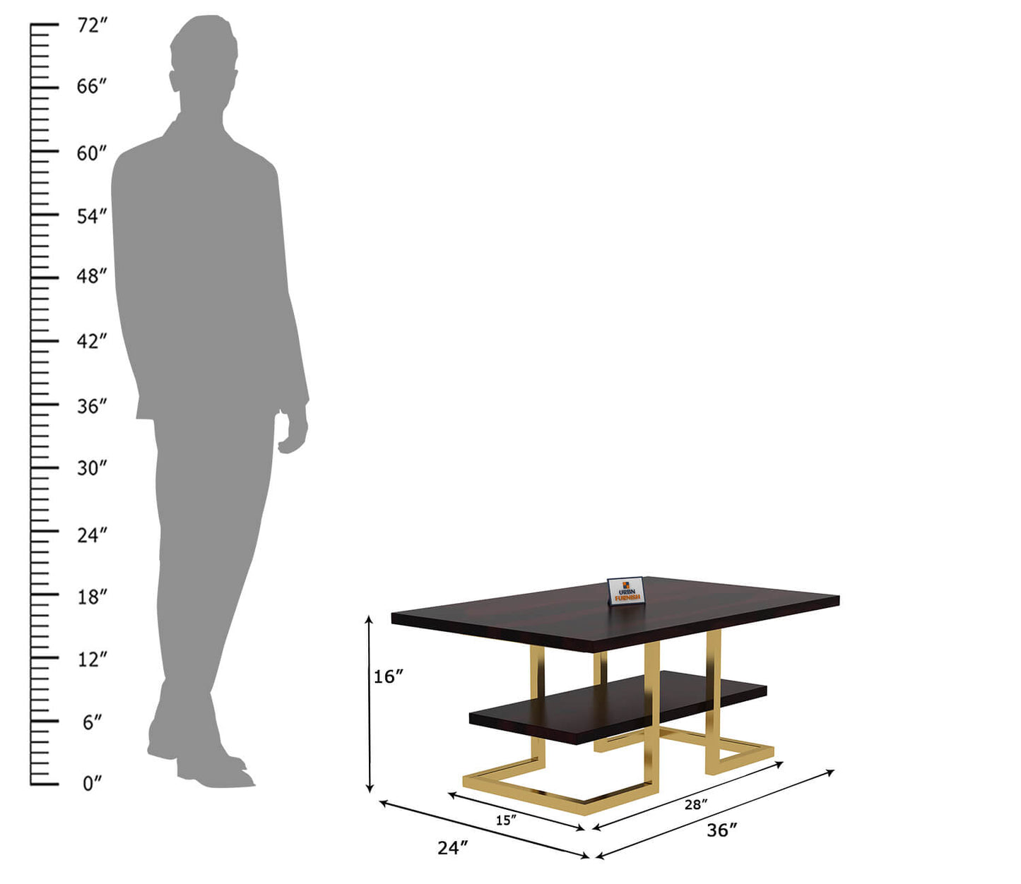 Fecund Coffee Table - Urbnfurnish