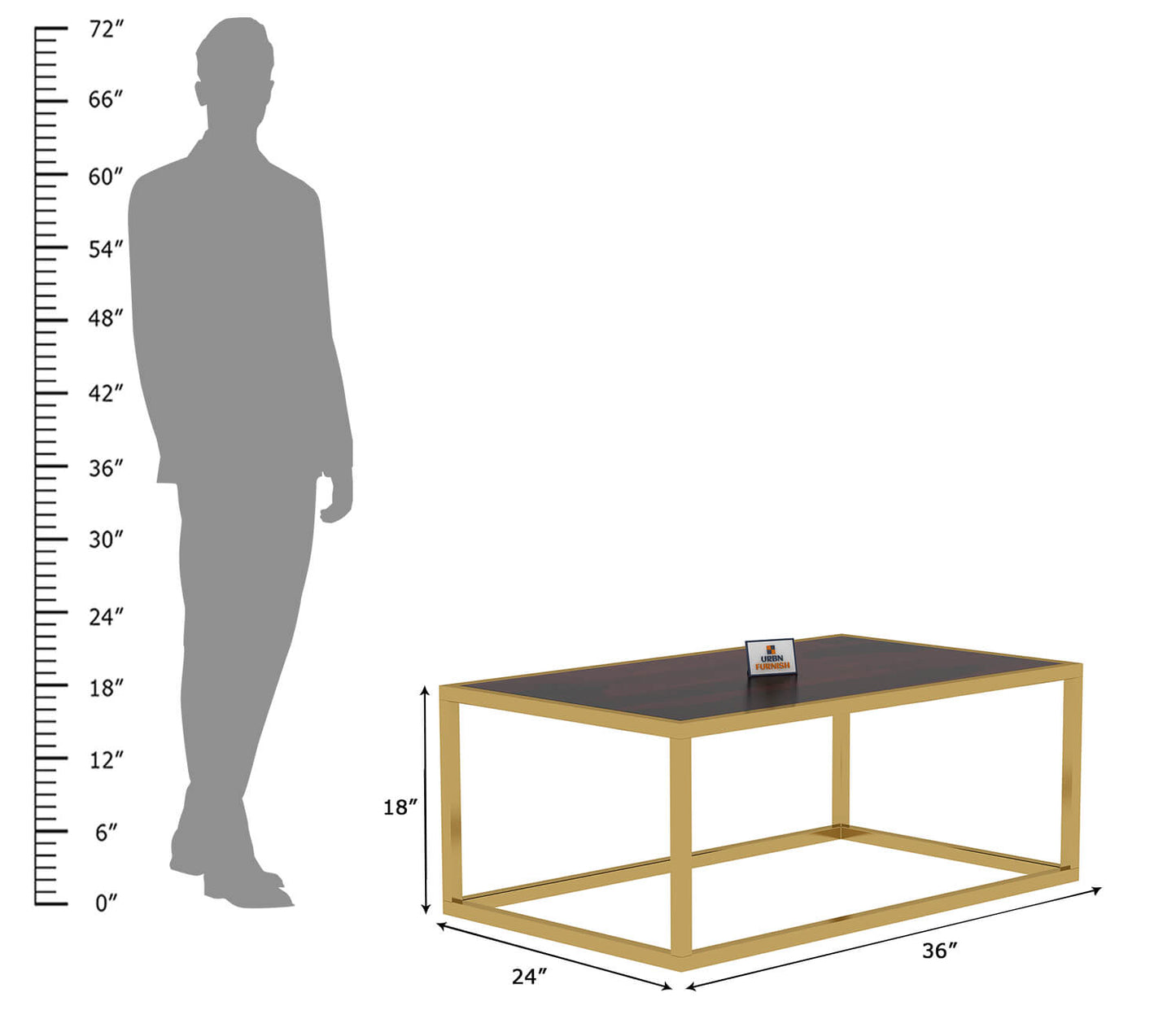Exigent Coffee Table - Urbnfurnish