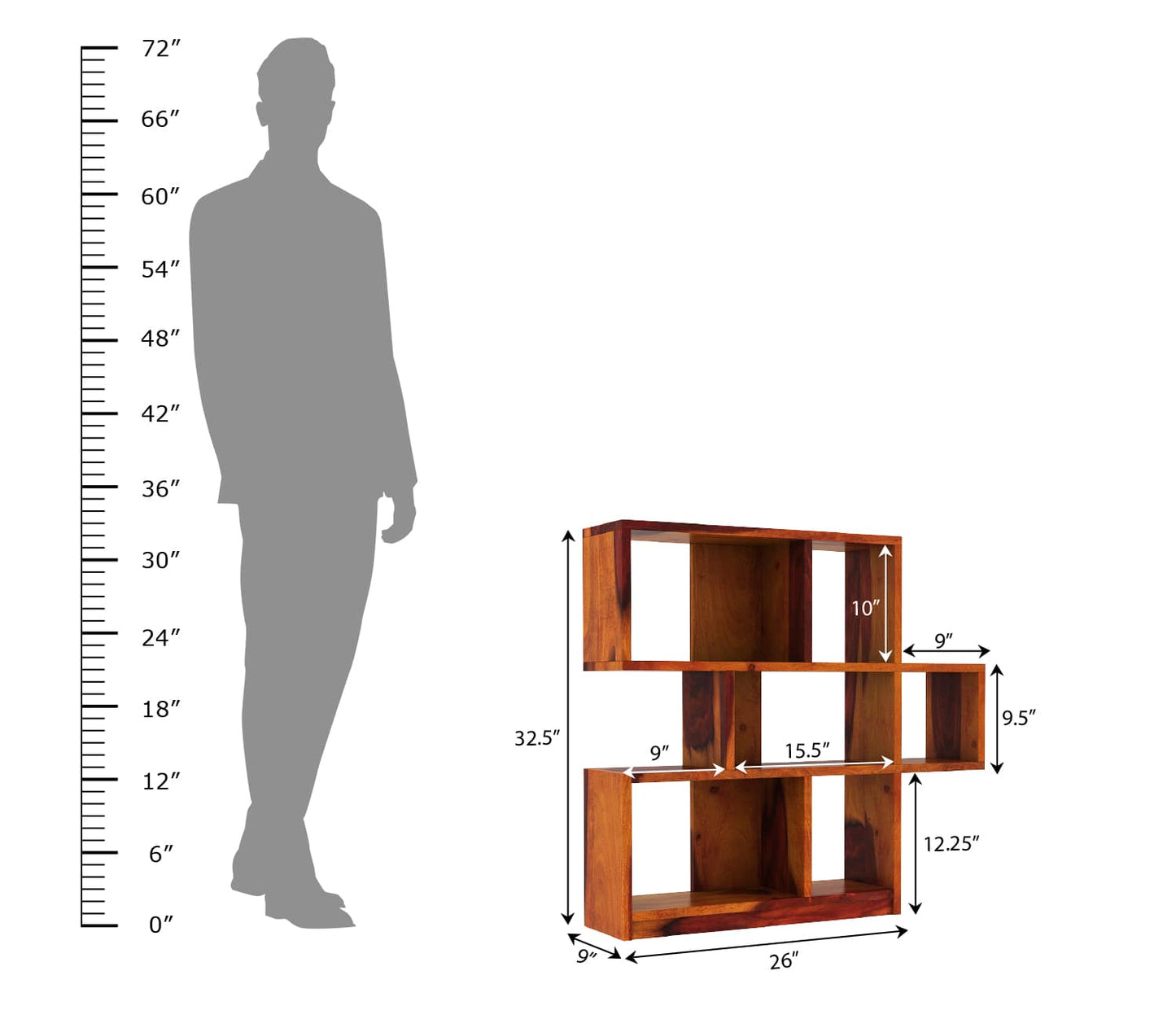 Leonel Signature Bookshelf - Urbnfurnish