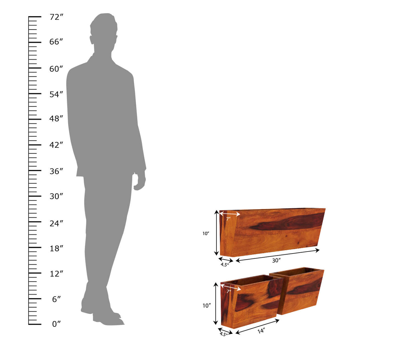 Postbox Bookcase - Urbnfurnish
