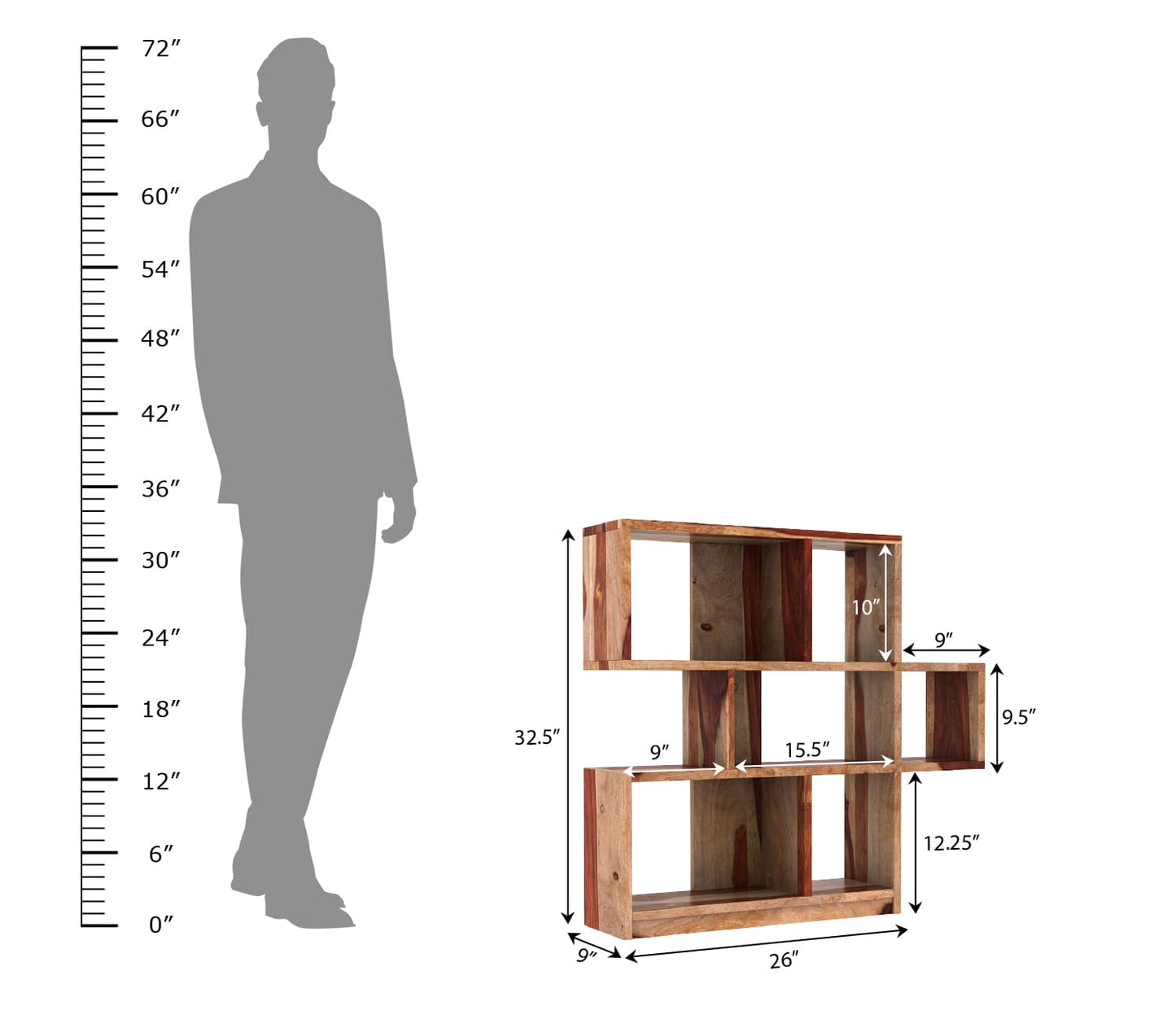 Leonel Signature Bookshelf - Urbnfurnish