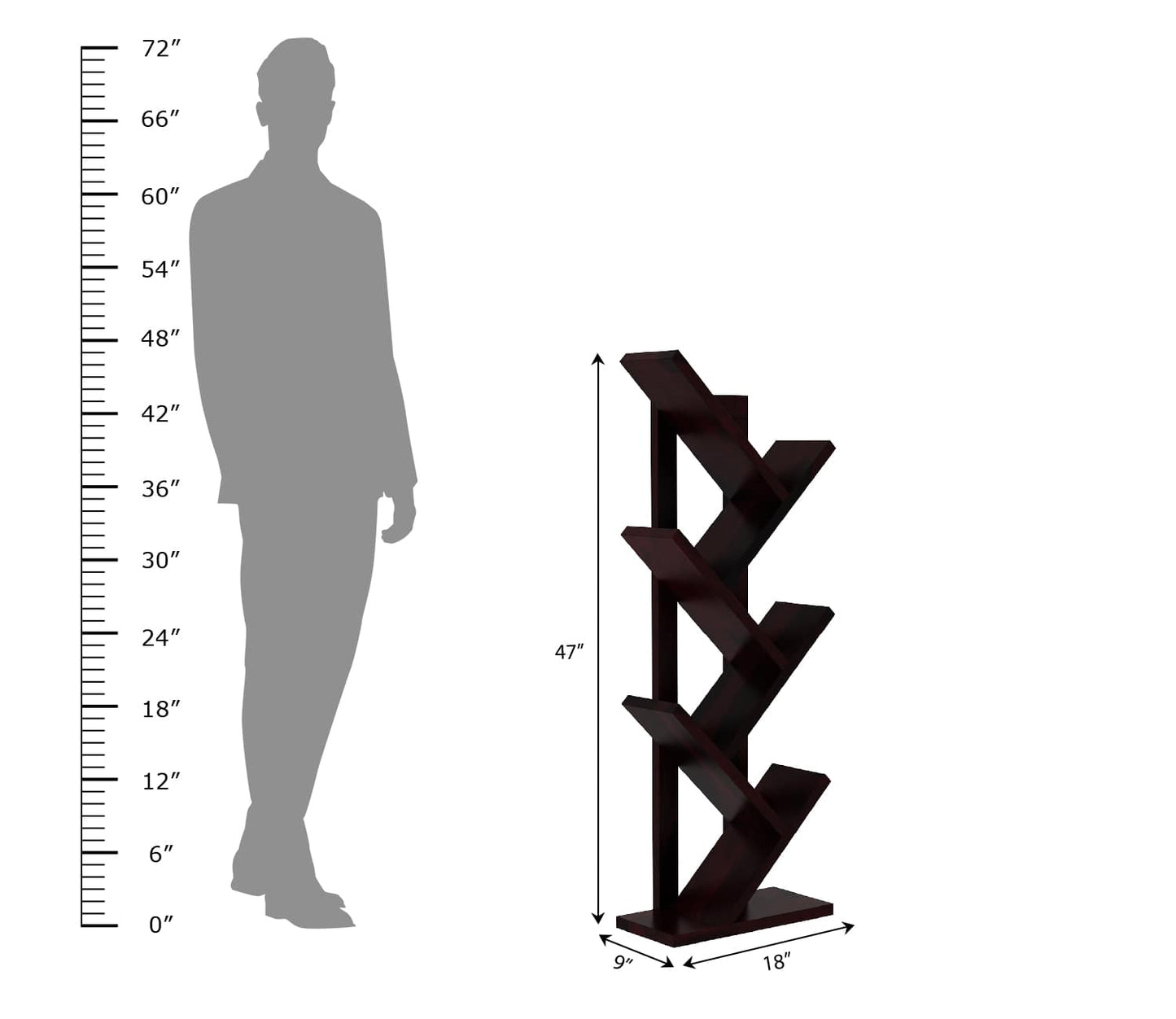 Helix Bookshelf - Urbnfurnish