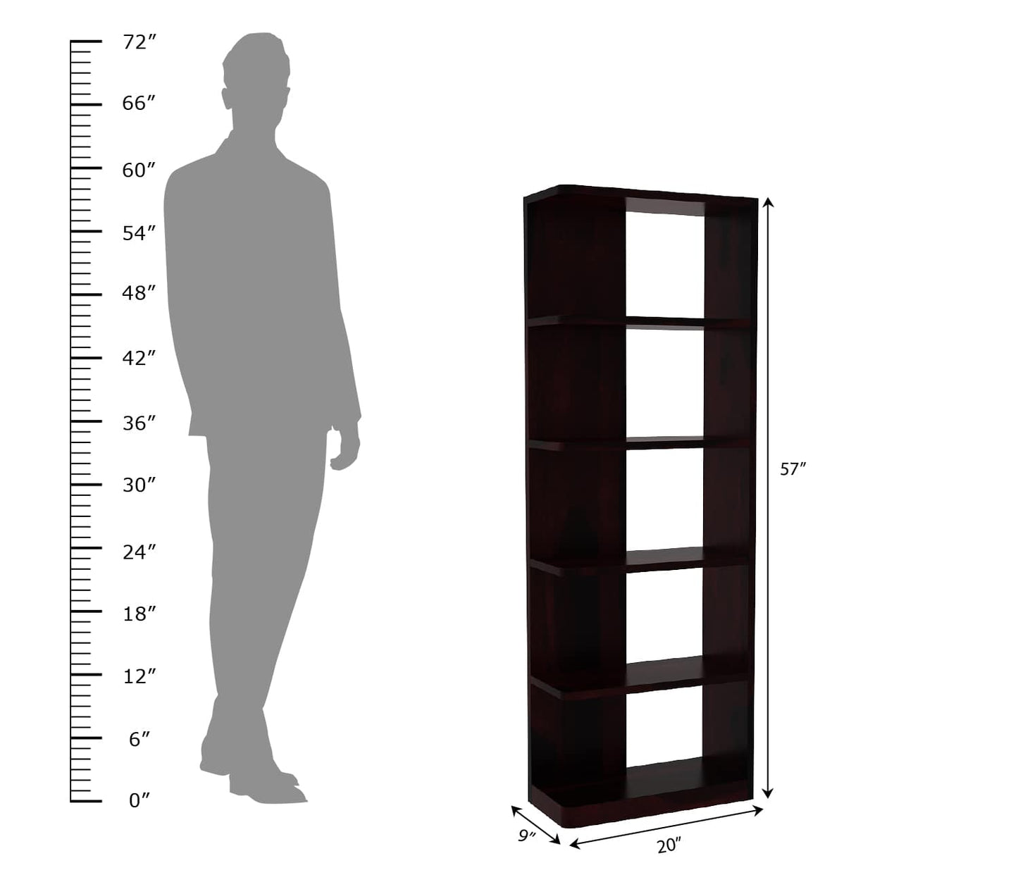 Canon   Bookshelf - Urbnfurnish