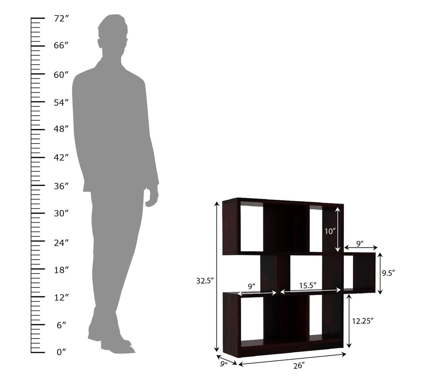 Leonel Signature Bookshelf - Urbnfurnish