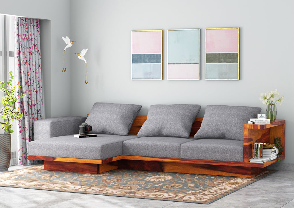 Notturno L Shape Left Aligned Sofa - Urbnfurnish