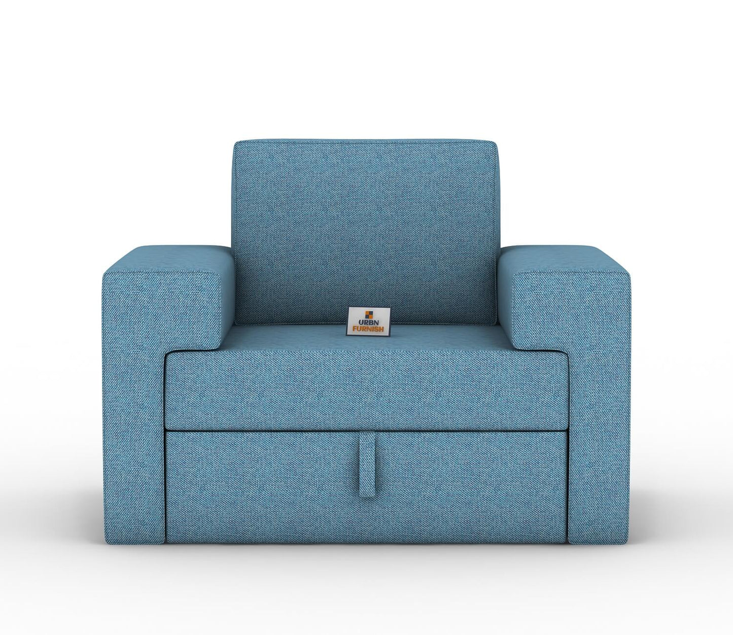 Mangata Fabric 1 Seater Sofa - Urbnfurnish