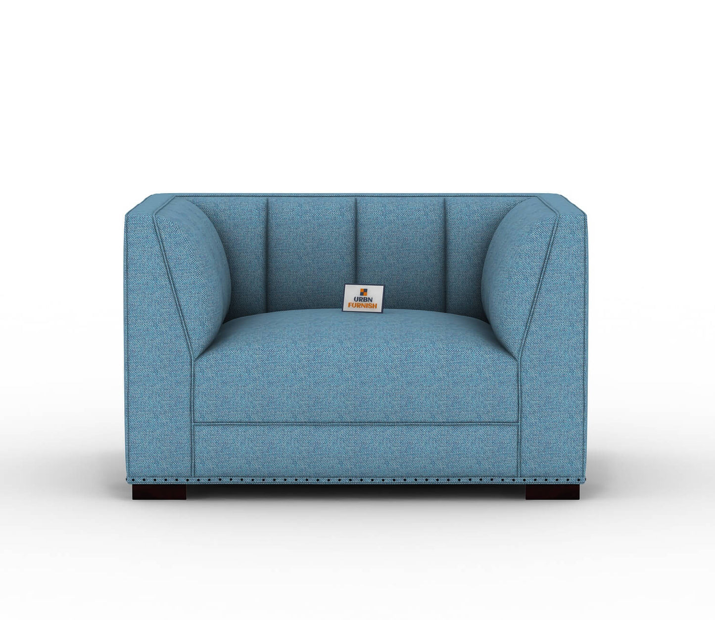 Belrose Fabric 1 Seater Sofa - Urbnfurnish