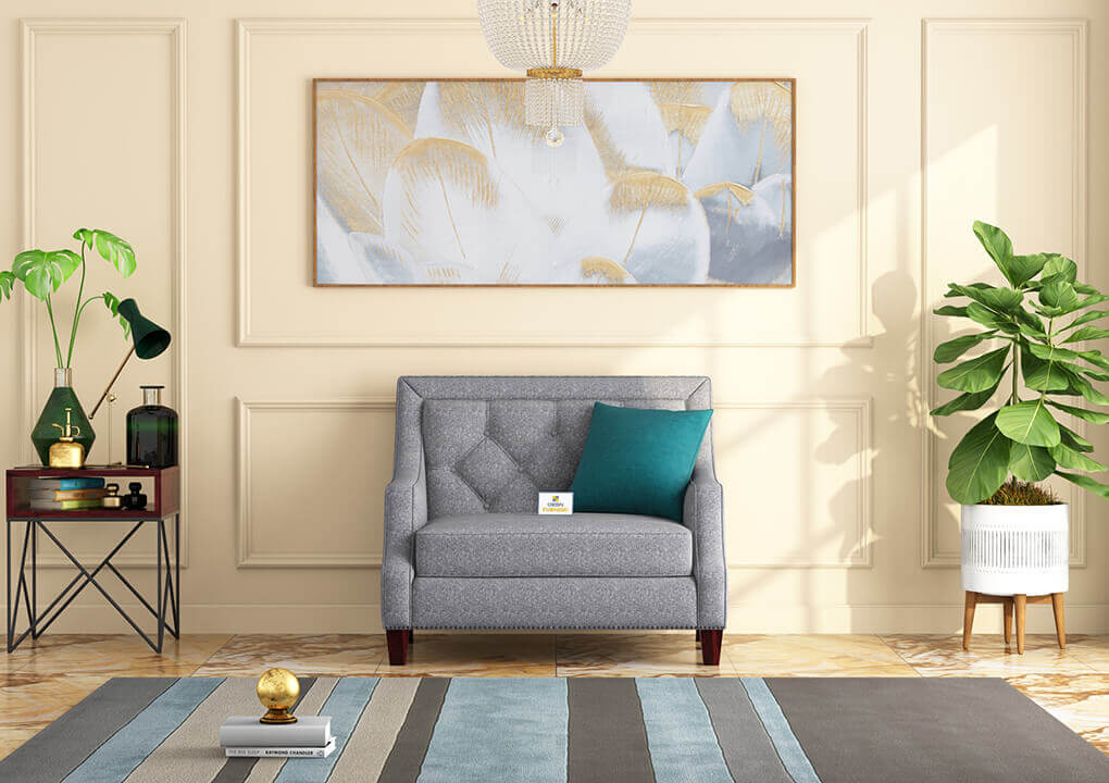 Merella Fabric 1 Seater Sofa - Urbnfurnish