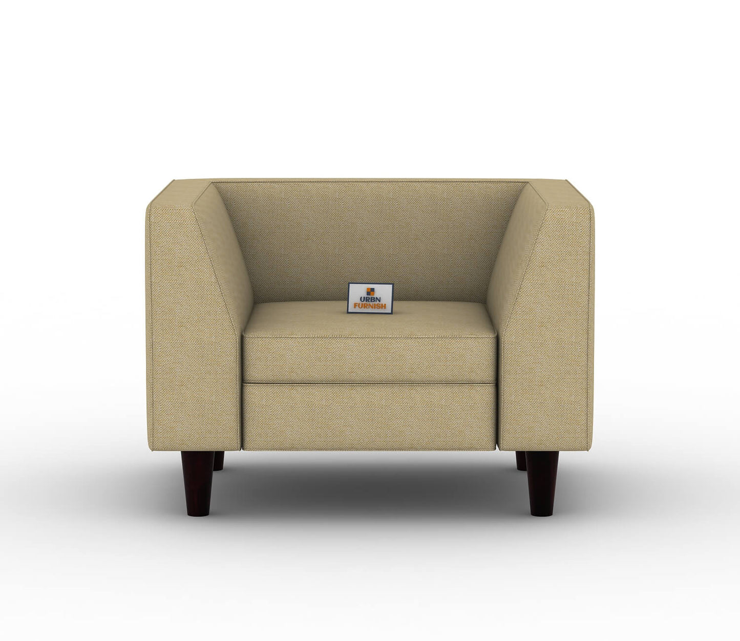 Forelsket Fabric 1 Seater Sofa - Urbnfurnish