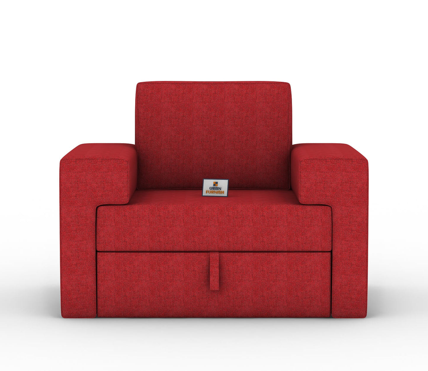 Mangata Fabric 1 Seater Sofa - Urbnfurnish
