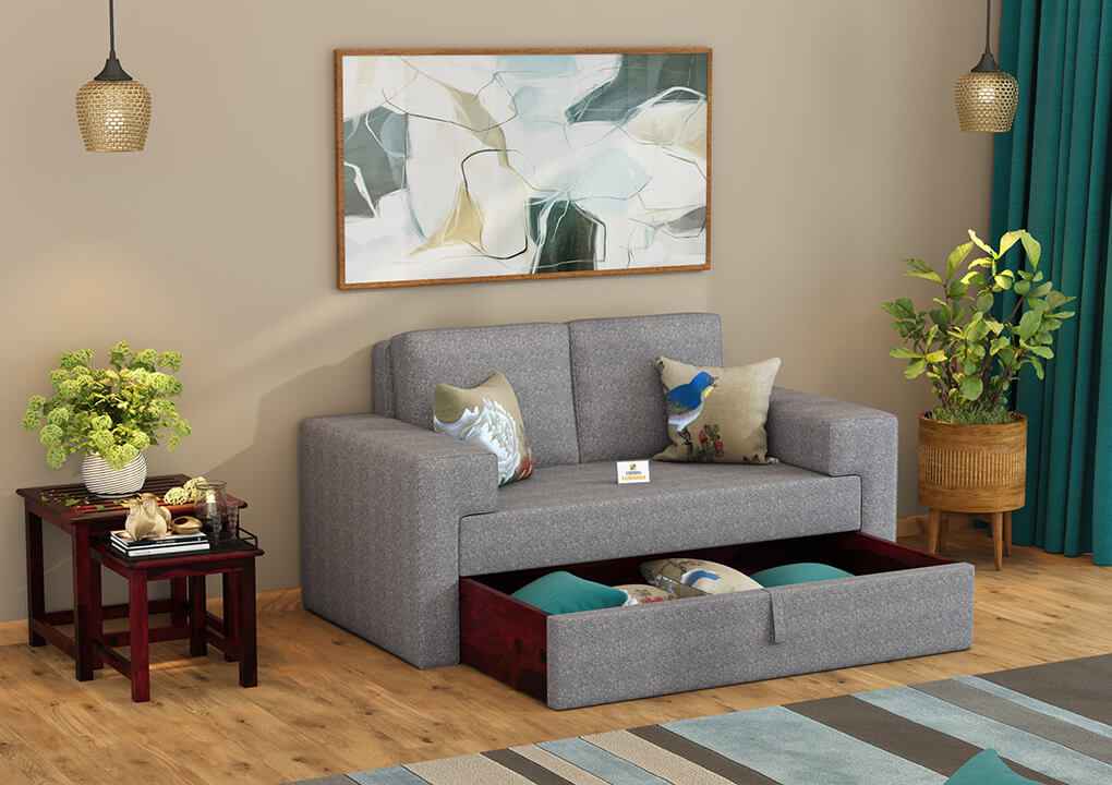 Mangata Fabric 2 Seater Sofa - Urbnfurnish