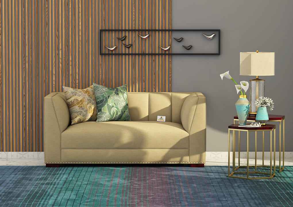 Belrose Fabric 2 Seater Sofa - Urbnfurnish