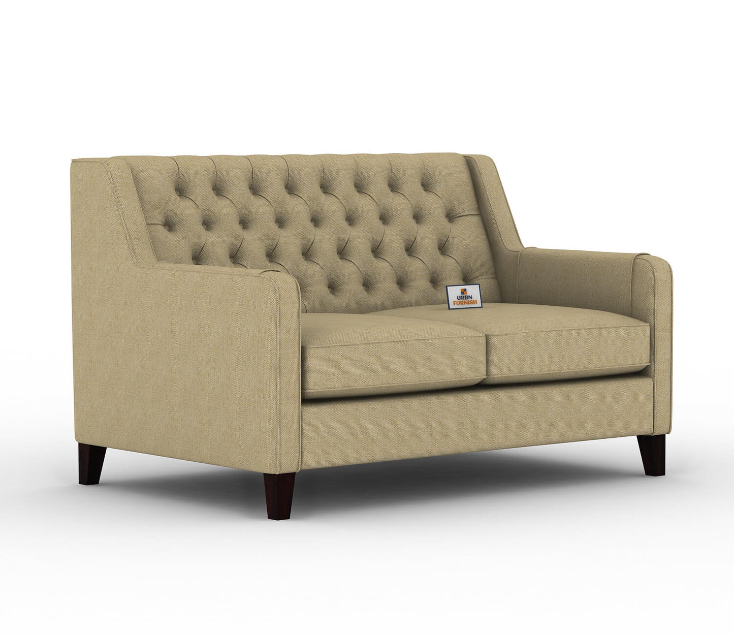 Dakota Fabric 2 Seater Sofa - Urbnfurnish