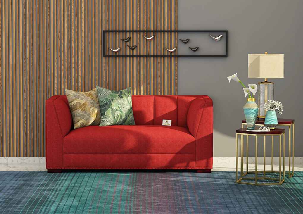 Belrose Fabric 2 Seater Sofa - Urbnfurnish
