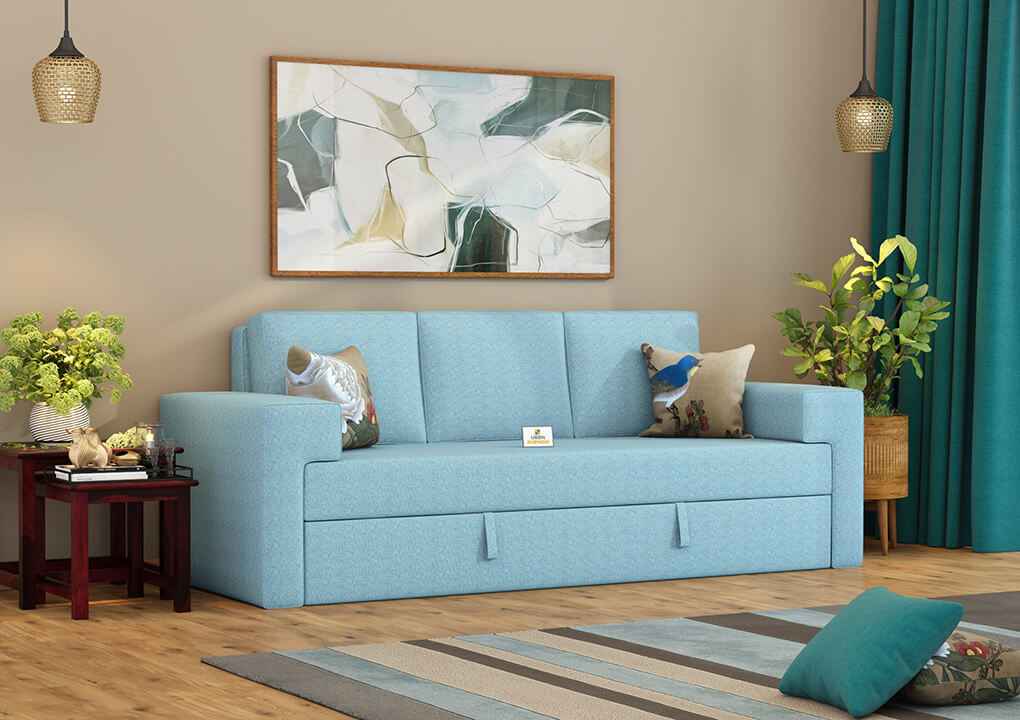 Mangata Fabric 3 Seater Sofa - Urbnfurnish