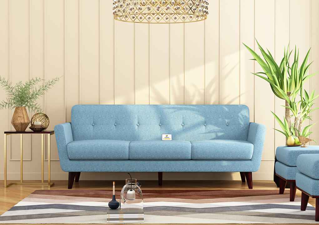 Tivoli Fabric 3 Seater Sofa - Urbnfurnish