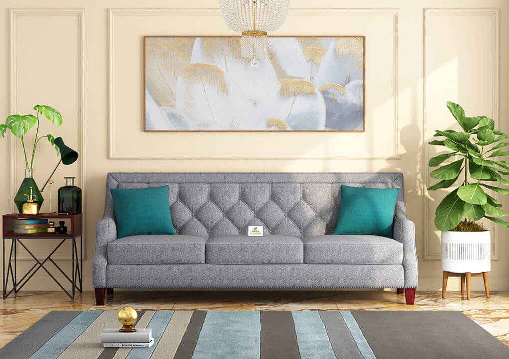 Merella Fabric 3 Seater Sofa - Urbnfurnish