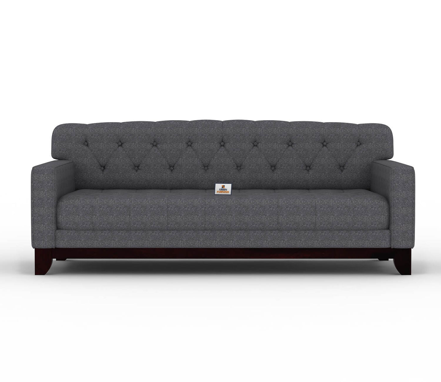 Bells Fabric 3 Seater Sofa - Urbnfurnish