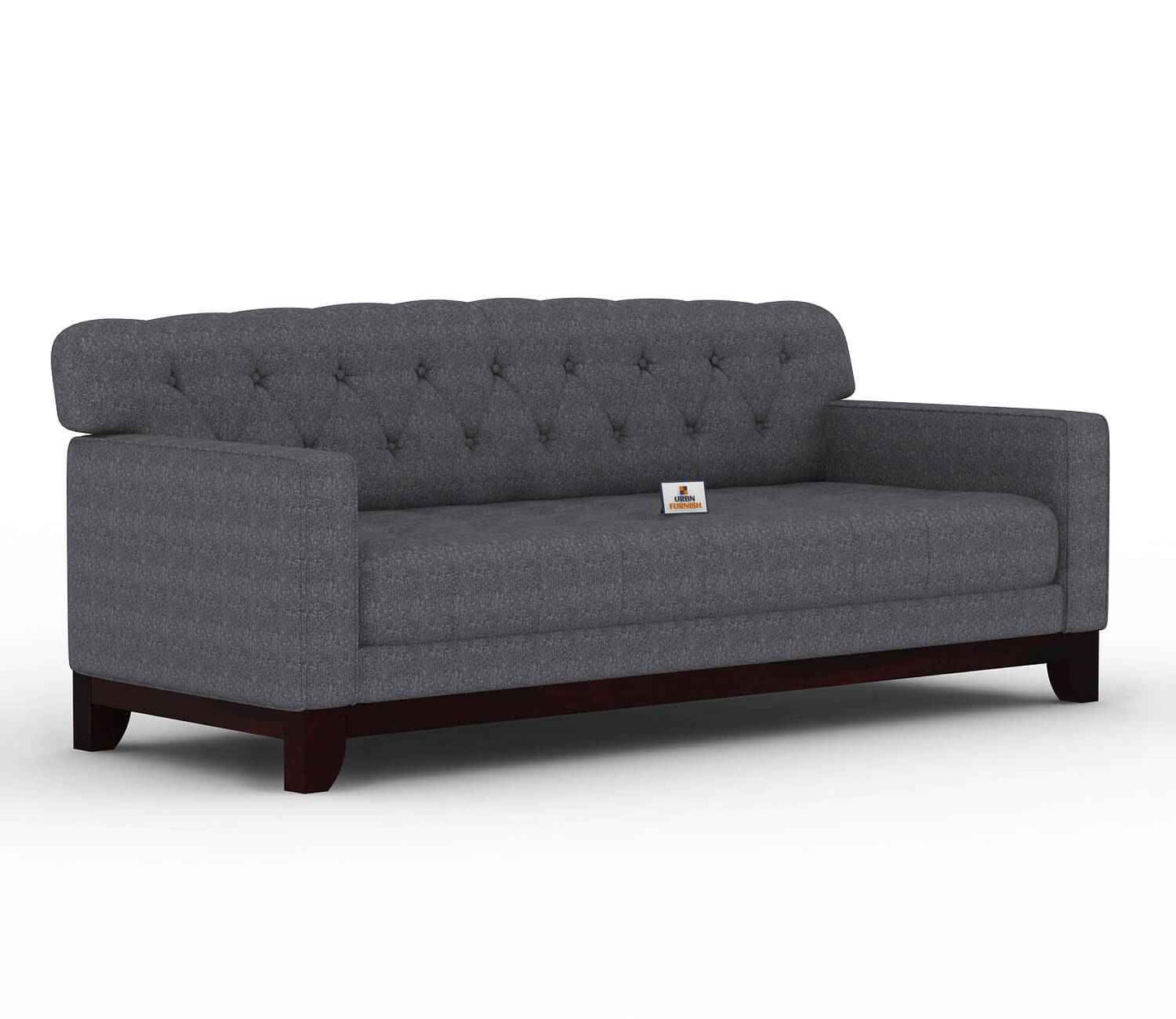 Bells Fabric 3 Seater Sofa - Urbnfurnish