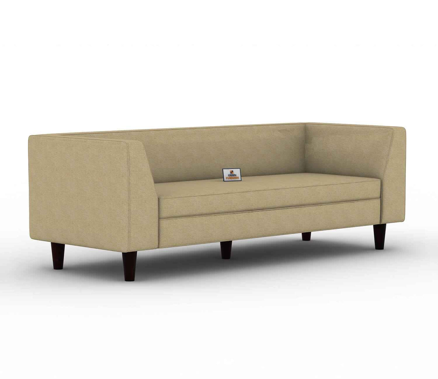 Forelsket Fabric 3 Seater Sofa - Urbnfurnish