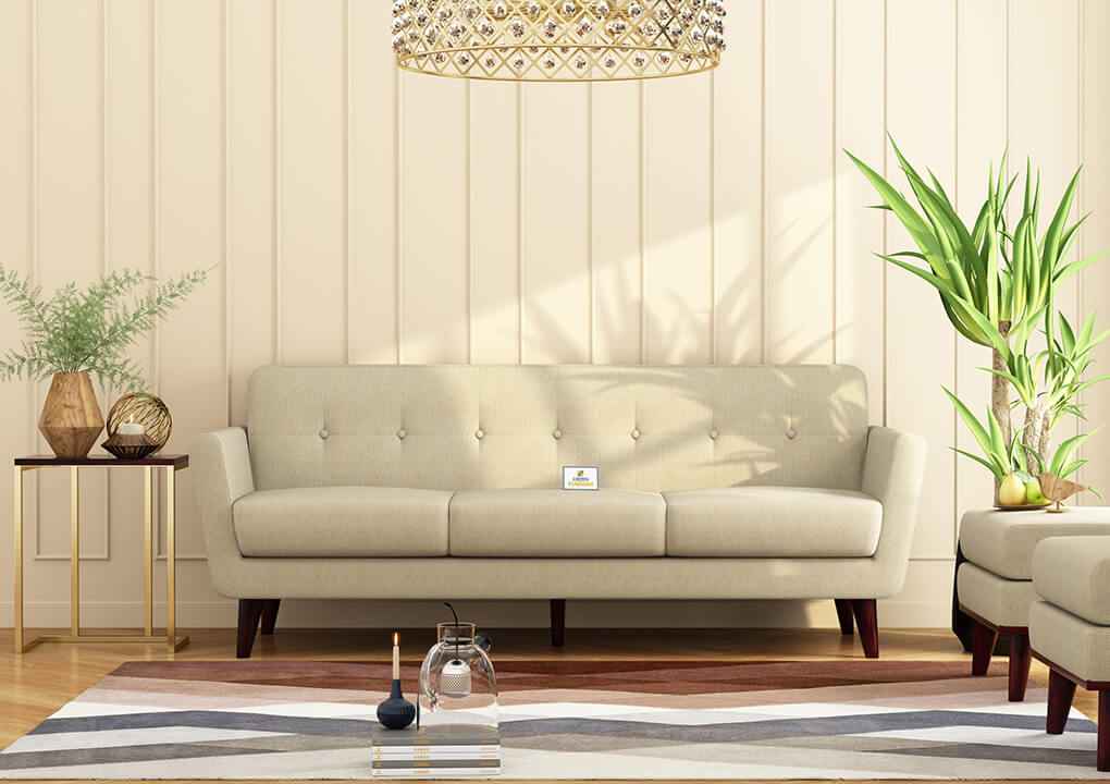 Tivoli Fabric 3 Seater Sofa - Urbnfurnish