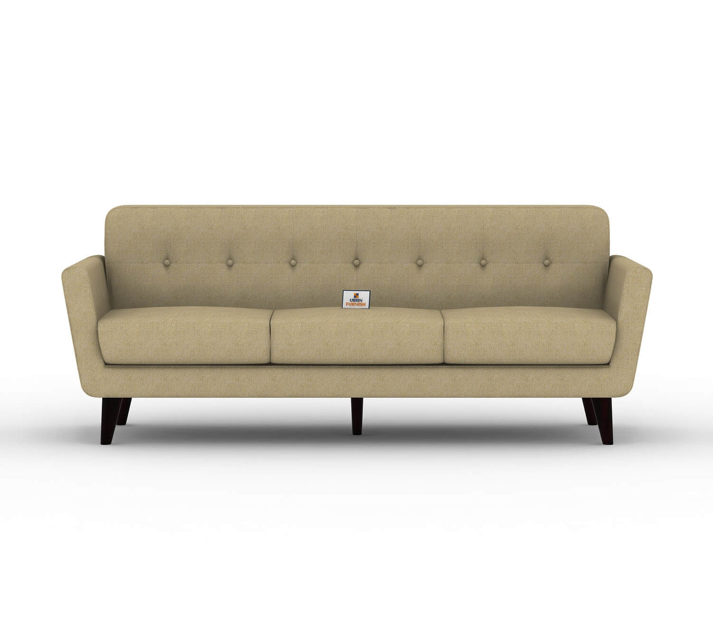 Tivoli Fabric 3 Seater Sofa - Urbnfurnish