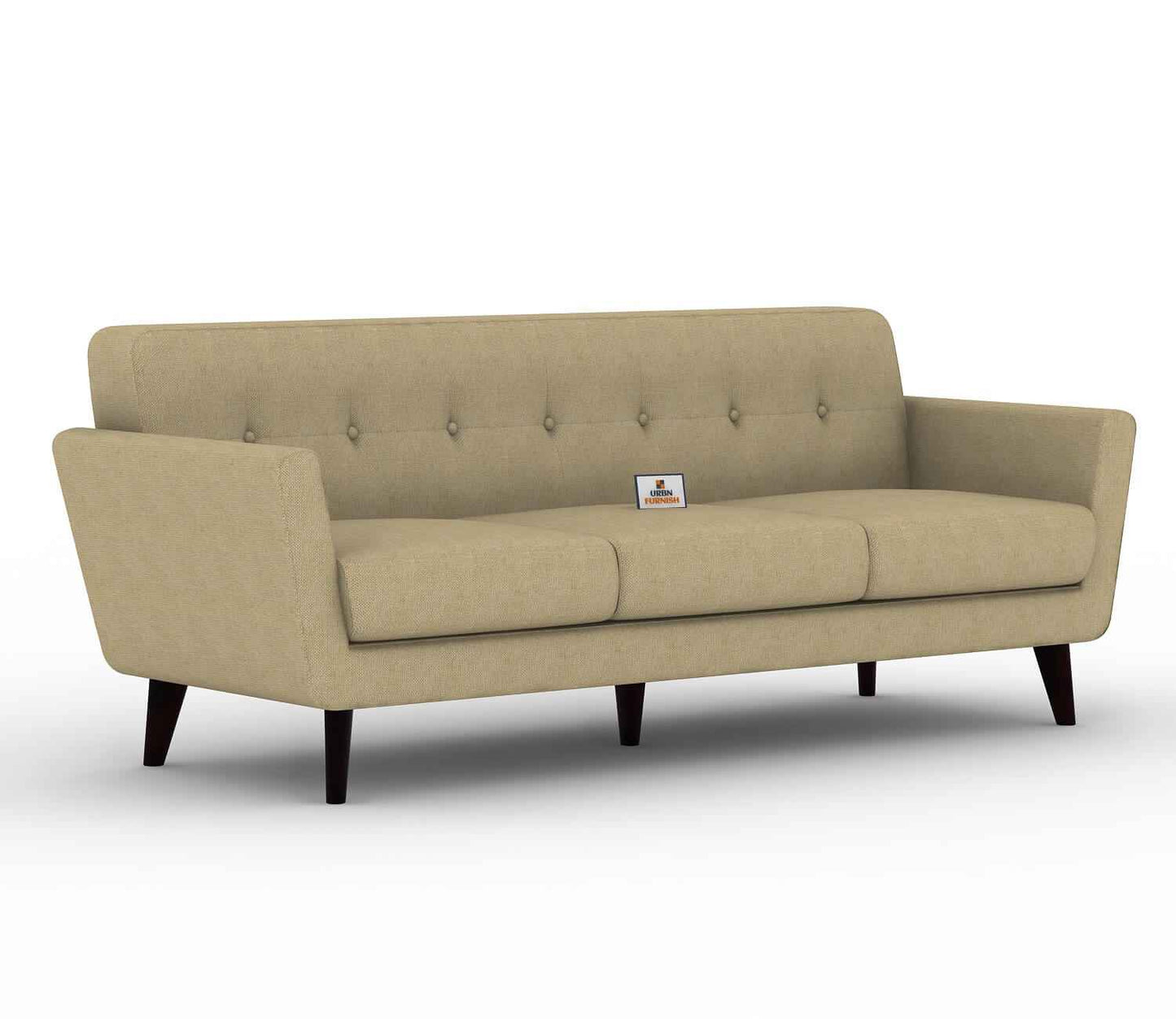 Tivoli Fabric 3 Seater Sofa - Urbnfurnish