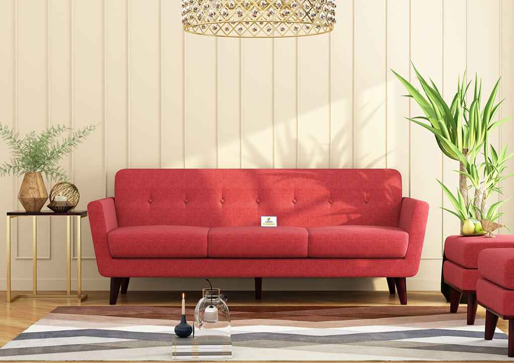Tivoli Fabric 3 Seater Sofa - Urbnfurnish